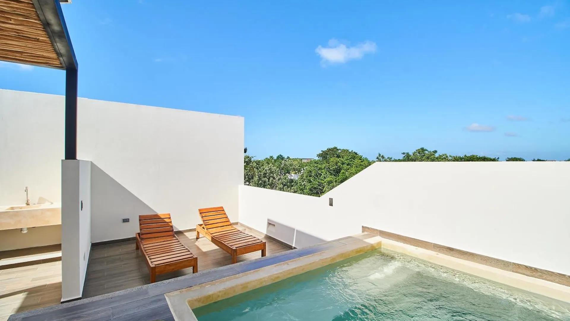 Tulum Jungle Penthouse With Private Pool Apartman Mexikó
